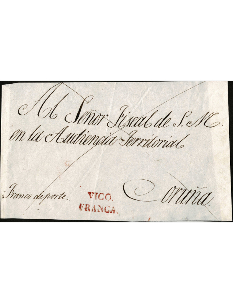 1820. ESPAÑA. SPAIN. ROA A PALENCIA.