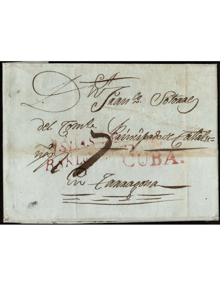 1768. ESPAÑA. SPAIN. RIOSECO A PONTEVEDRA.
