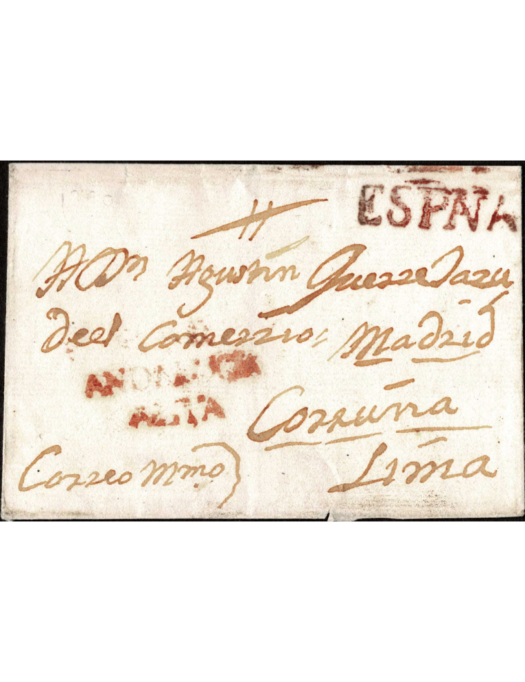 1832. ESPAÑA. SPAIN. BOUZAS A CADIZ.