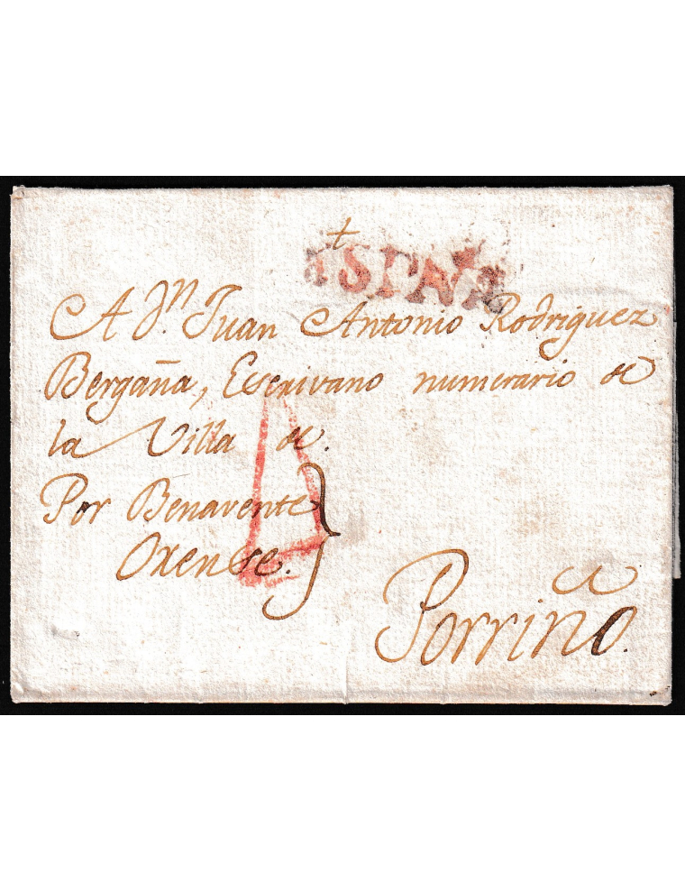 1839. ESPAÑA. SPAIN. BOUZAS A CADIZ.