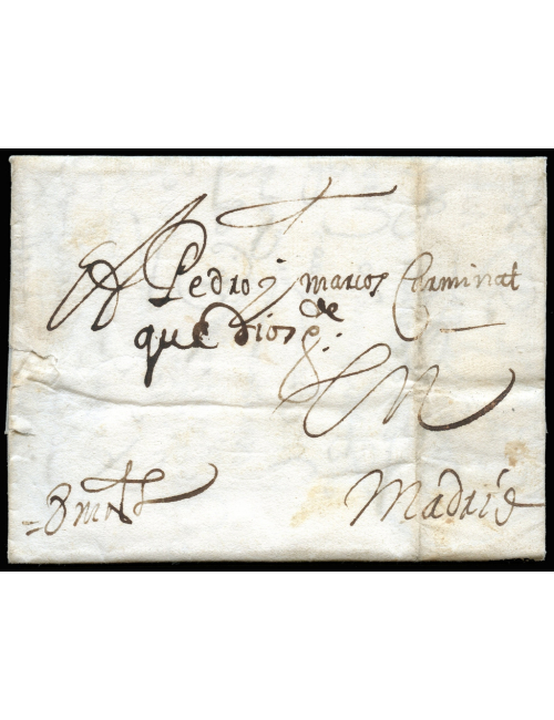 1655 (20 JUL). Toledo a Madrid. Carta firmada por el comerciante Pedro van Devene dirigida a los hermanos Pedro y Marcos Carmina